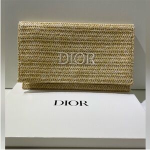 Dior beauty gift cosmetic clutch pouch